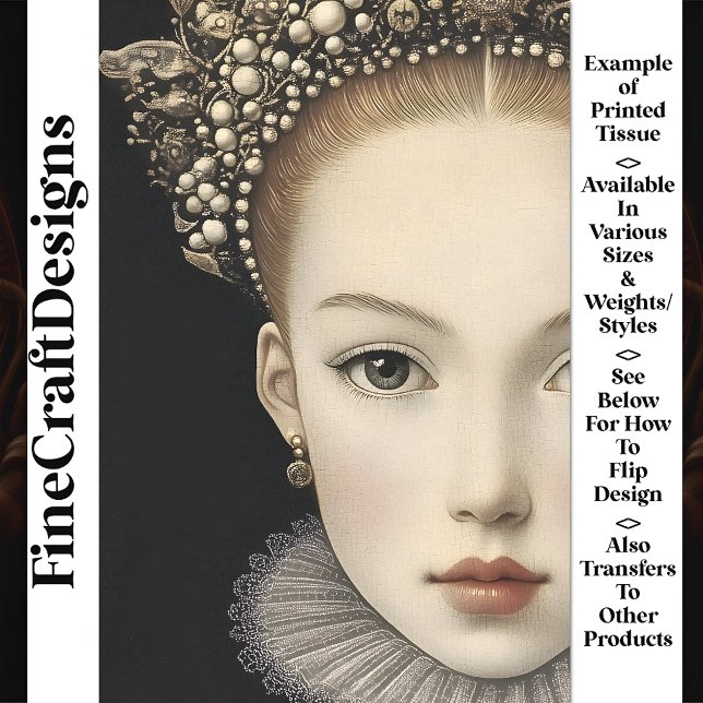 Papel De Seda Moda Reina Princesa Ficticia Mujer BG7 Desnudo (Subido por el creador)