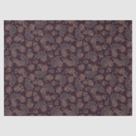 Papel De Seda Modalidad de pájaro en oscuro y elegante