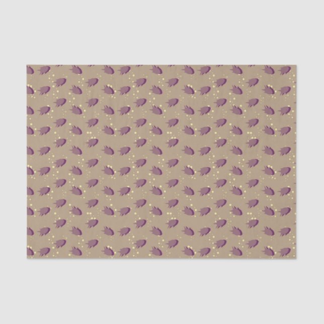 Papel De Seda modele con los pescados 2 (Anverso)