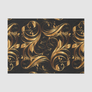 Papel De Seda Modelo 1R del oro
