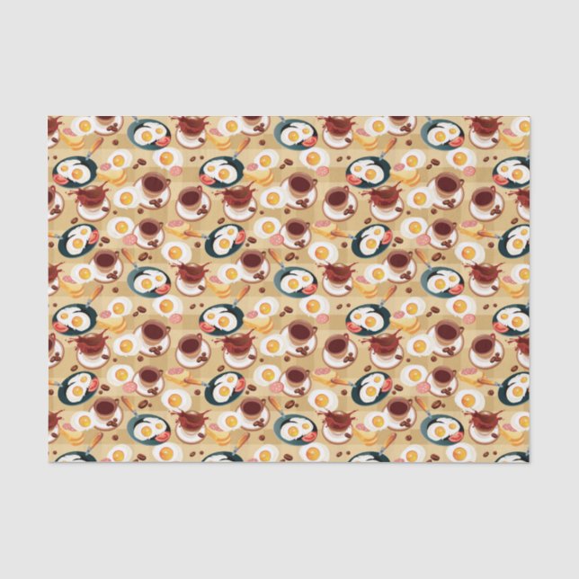 Papel De Seda Modelo 3 del desayuno (Anverso)