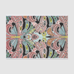 Papel De Seda Modelo #8 de Nouveau del arte