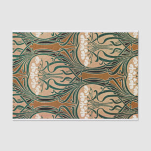 Papel De Seda Modelo #9 de Nouveau del arte