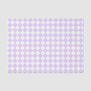 Papel De Seda Modelo a cuadros del diamante púrpura