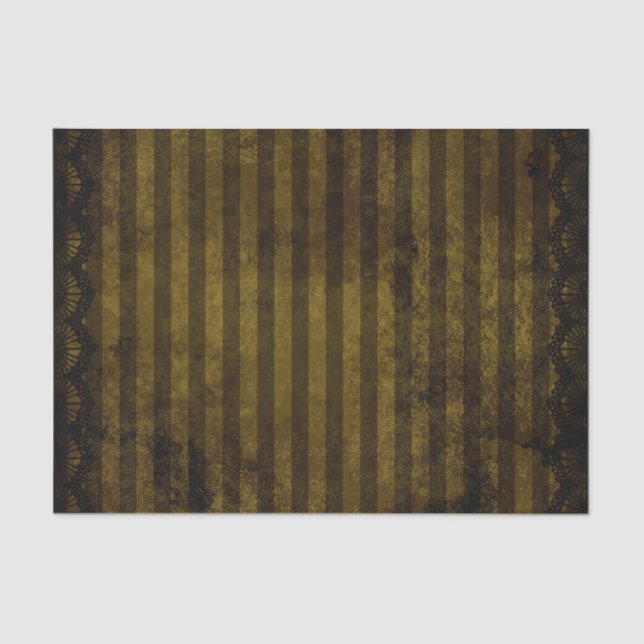 Papel De Seda Modelo abstracto retro moderno de los engranajes (Anverso)
