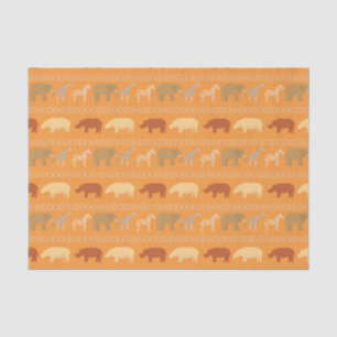 Papel De Seda Modelo africano