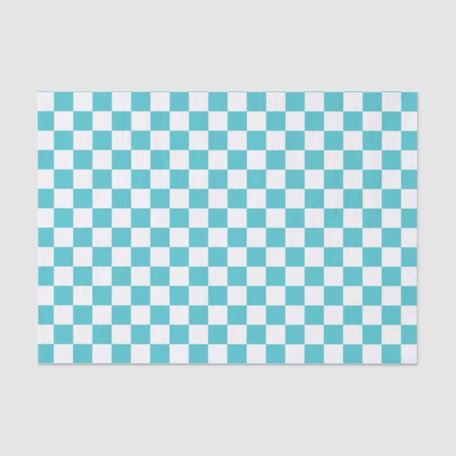 Papel De Seda Modelo azul y blanco de la serpiente de mar del (Anverso)
