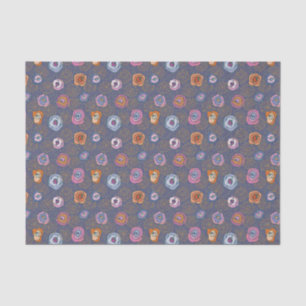 Papel De Seda Modelo color de rosa abstracto del campo