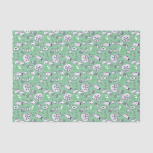 Papel De Seda Modelo con la comida