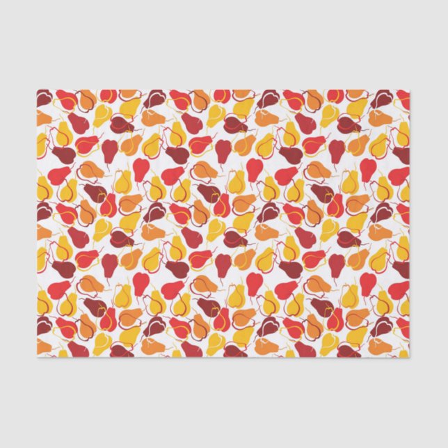 Papel De Seda Modelo con las peras (Anverso)