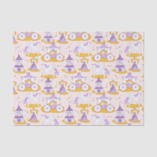 Papel De Seda modelo con una princesa