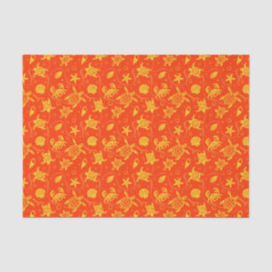 Papel De Seda Modelo de las tortugas