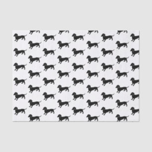 Papel De Seda Modelo de los Dachshunds