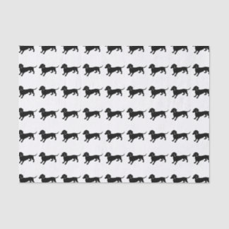 Papel De Seda Modelo de los Dachshunds