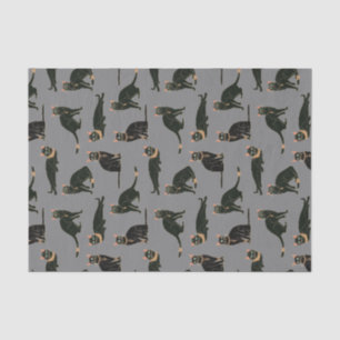 Papel De Seda Modelo de los gatos egipcios