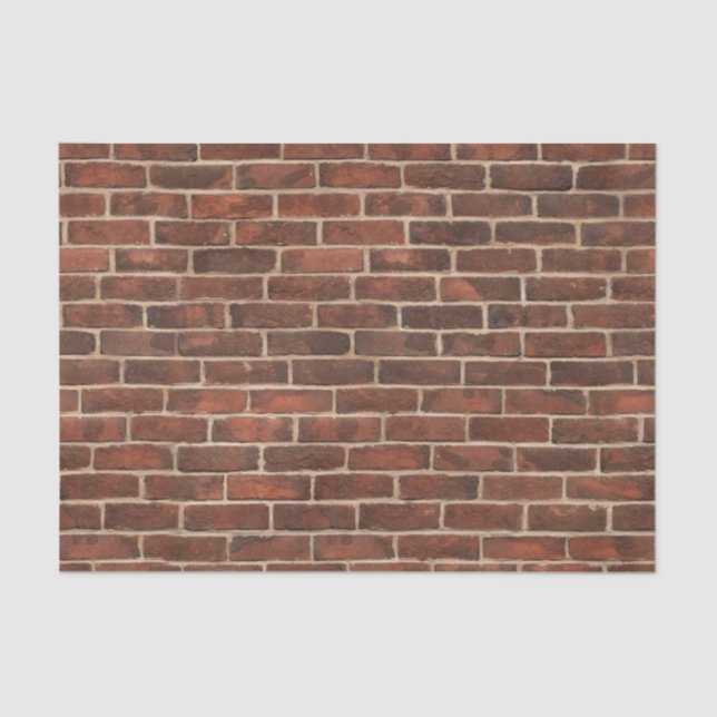 Papel De Seda Modelo de los ladrillos (Anverso)