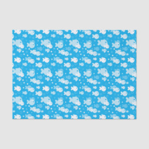 Papel De Seda modelo de los pescados