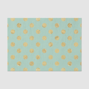 Papel De Seda Modelo de lunar elegante del Relieve metalizado