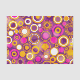 Papel De Seda Modelo de lunar violeta