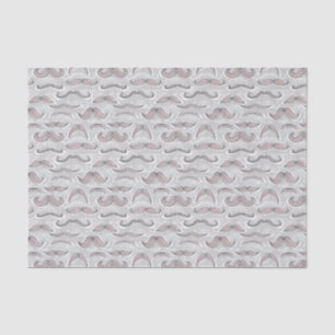 Papel De Seda Modelo de moda del bigote