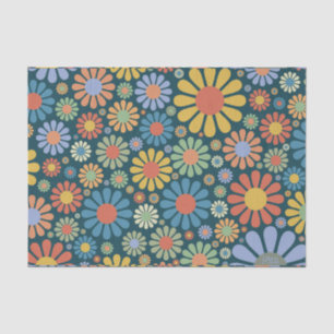 Papel De Seda Modelo de Retro/70s