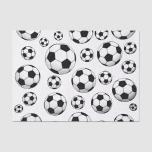 Papel De Seda Modelo del balón de fútbol