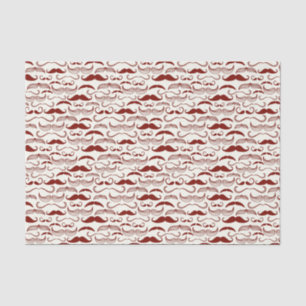 Papel De Seda Modelo del bigote, estilo retro 3