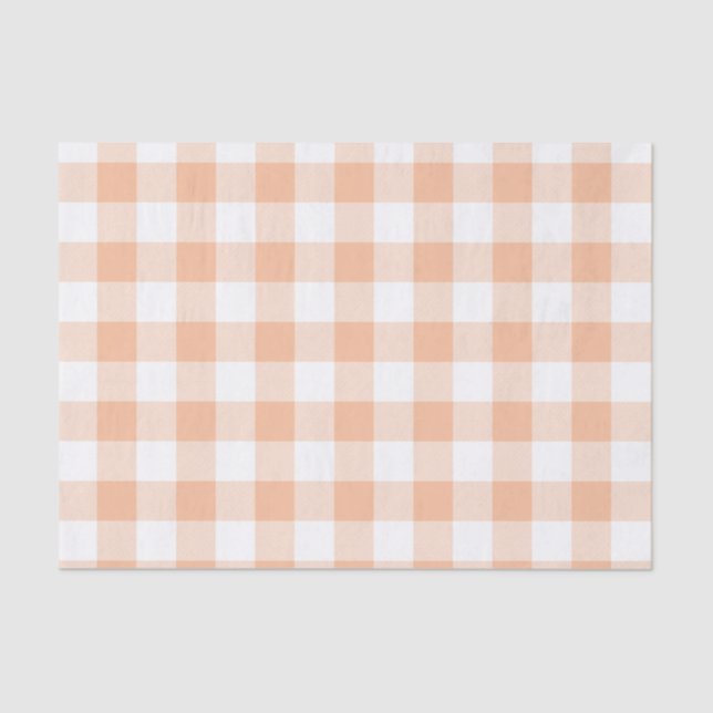 Papel De Seda Modelo del control del búfalo del melocotón (Anverso)