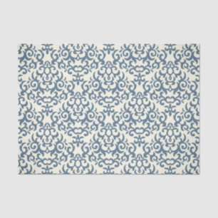 Papel De Seda Modelo del damasco en el fondo 2 de la pendiente