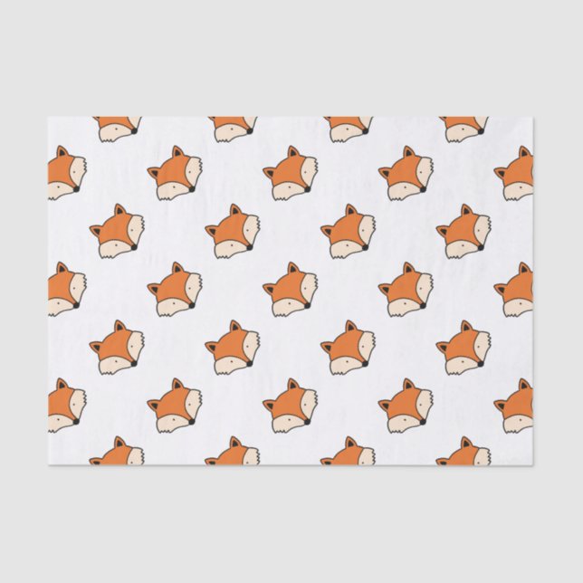 Papel De Seda Modelo del Fox (Anverso)