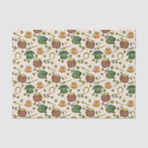 Papel De Seda Modelo del icono de Irlanda del vintage