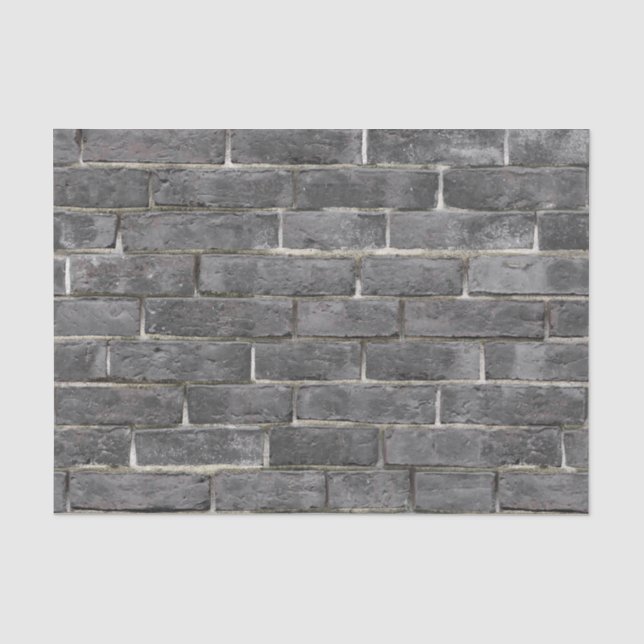 Papel De Seda Modelo del ladrillo del carbón de leña (Anverso)