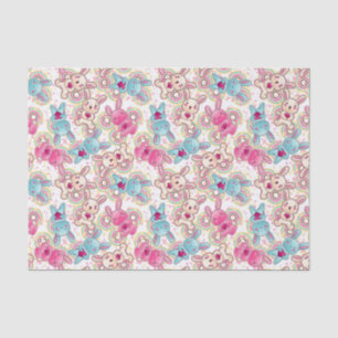 Papel De Seda Modelo del niño de Kawaii con Doodles lindos