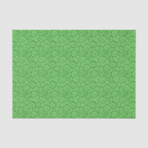 Papel De Seda Modelo del remolino del japonés - pino y verde