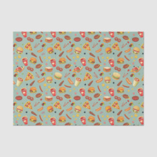 Papel De Seda Modelo elegante de los alimentos de preparación