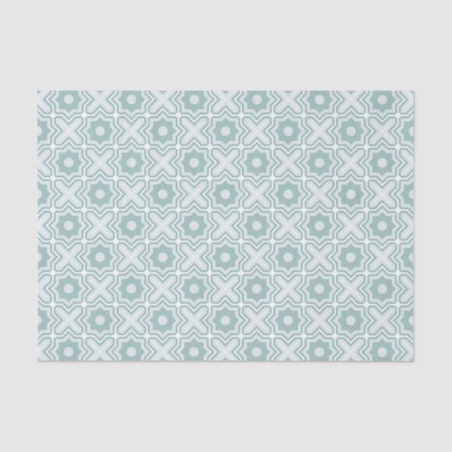 Papel De Seda Modelo enredado del enrejado (Anverso)