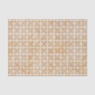 Papel De Seda Modelo geométrico del moreno