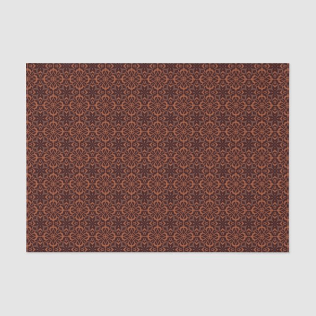 Papel De Seda Modelo geométrico moderno étnico 2 (Anverso)