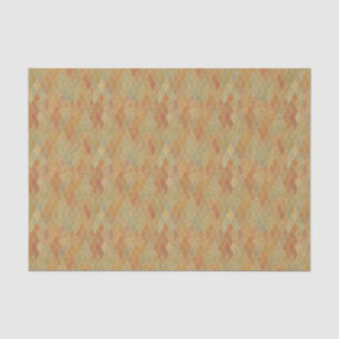 Papel De Seda Modelo geométrico retro 2