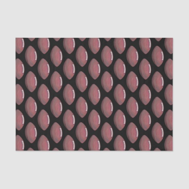 Papel De Seda Modelo pintado del fútbol (Anverso)