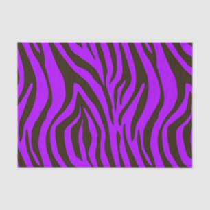 Papel De Seda Modelo púrpura del estampado de animales de la