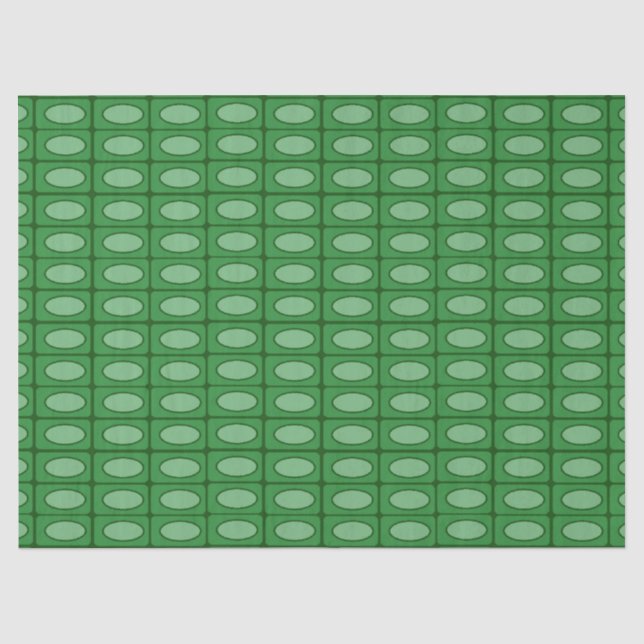 Papel De Seda Modelo verde de la piel del cocodrilo (Anverso)