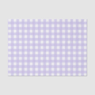 Papel De Seda Modelo verificado de Lavender Gingham de bonito