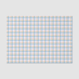 Papel De Seda Modern Pastel Gingham 