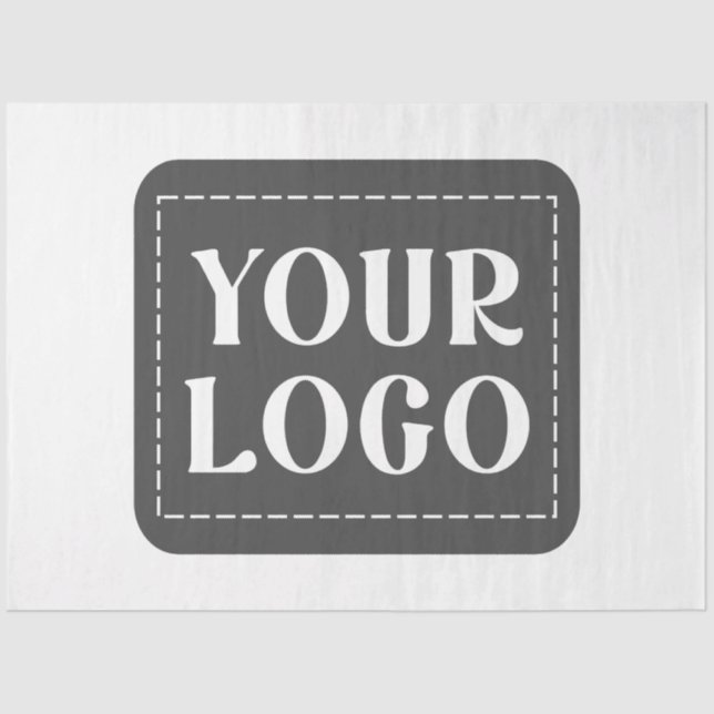 Papel De Seda Moderna, elegante, sofisticada y Personalizable (Anverso)