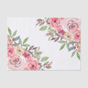 Papel De Seda Moderna lluvia de flores nupciales