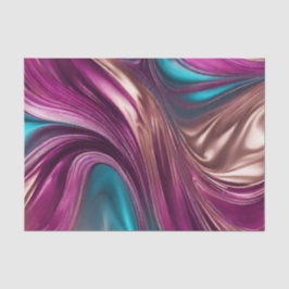 Papel De Seda Moderno Acondicionamiento de regalo-Magenta Turque