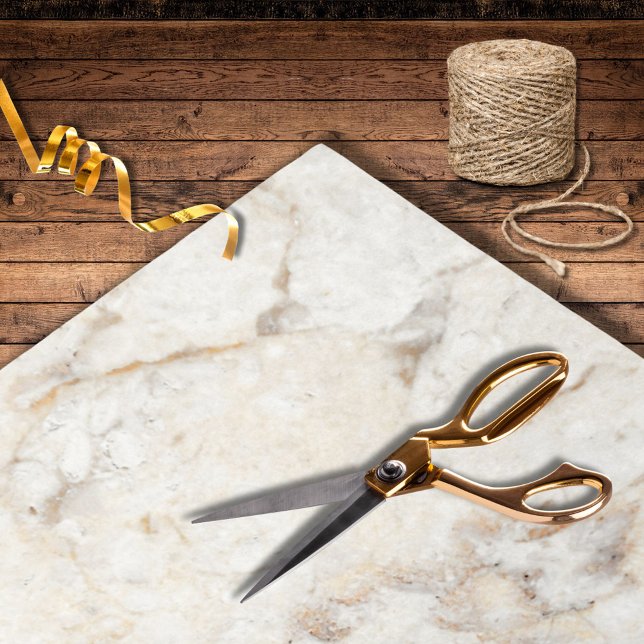 Papel De Seda Moderno Boda de tinta gris de mármol beige natural (Subido por el creador)