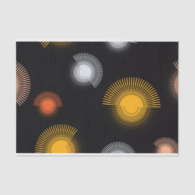 Papel De Seda Moderno, Guay, único, moderno, con pinzas urbanas (Anverso)