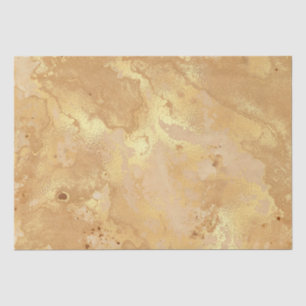 Papel De Seda Moderno y elegante patrón de mármol de color de or